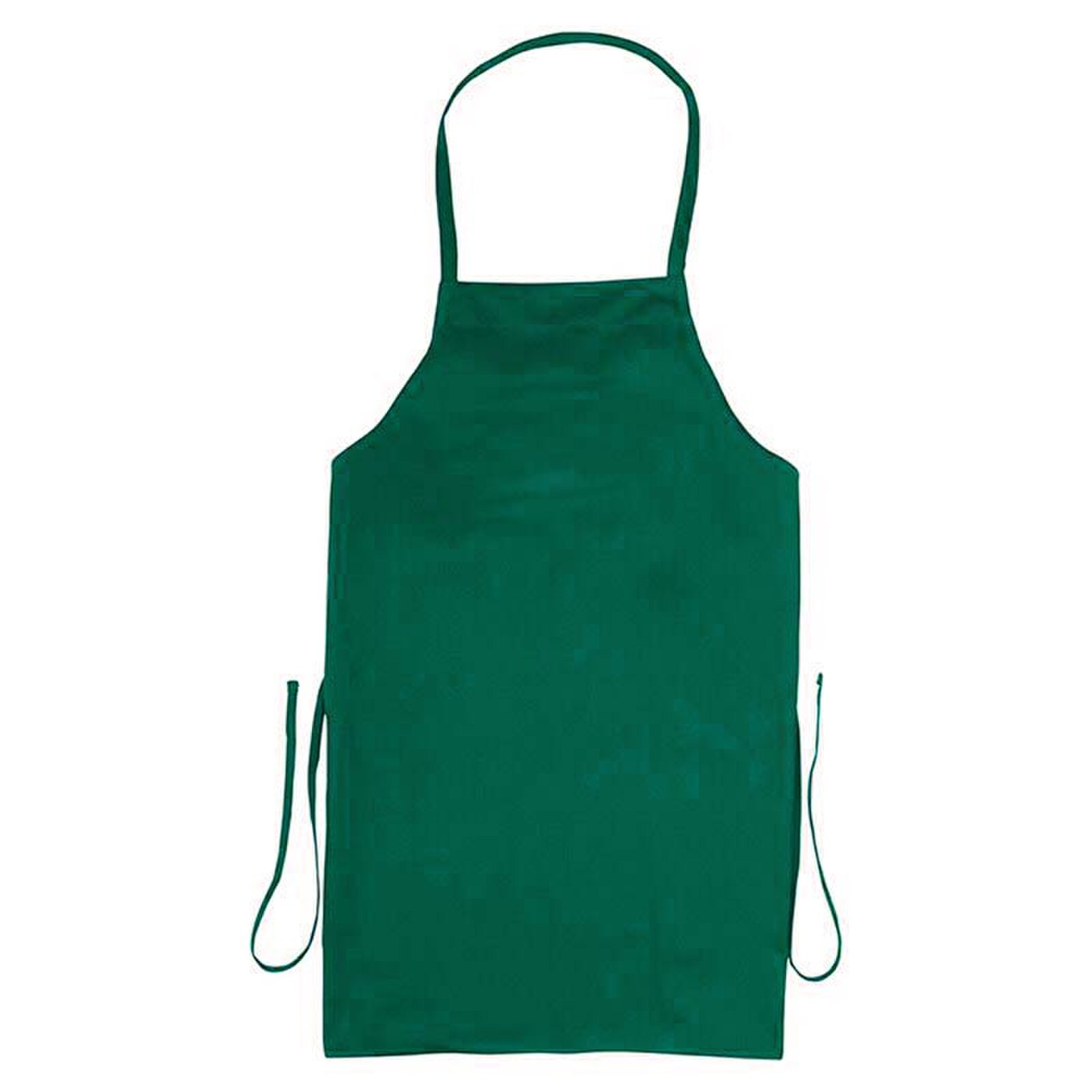 KELLY GREEN BIB ENGLISH APRON FOR ADULTS