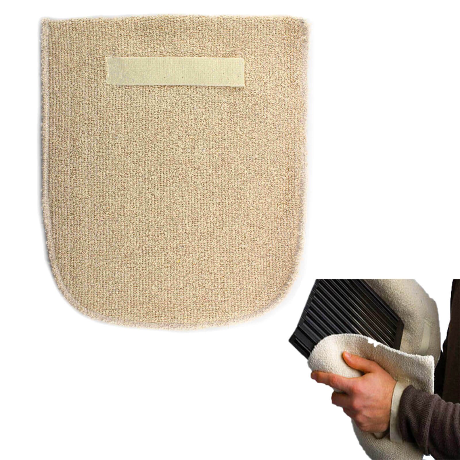 BAKER"S OVEN PAD MITT WITH STRAP 1 PC