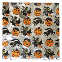 HALLOWEEN FOIL WRAPPER 5" X 5" 125 PCS