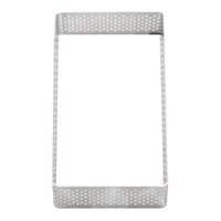 PERFORATED TART TIN RECTANGLE 3.75"/2.25"