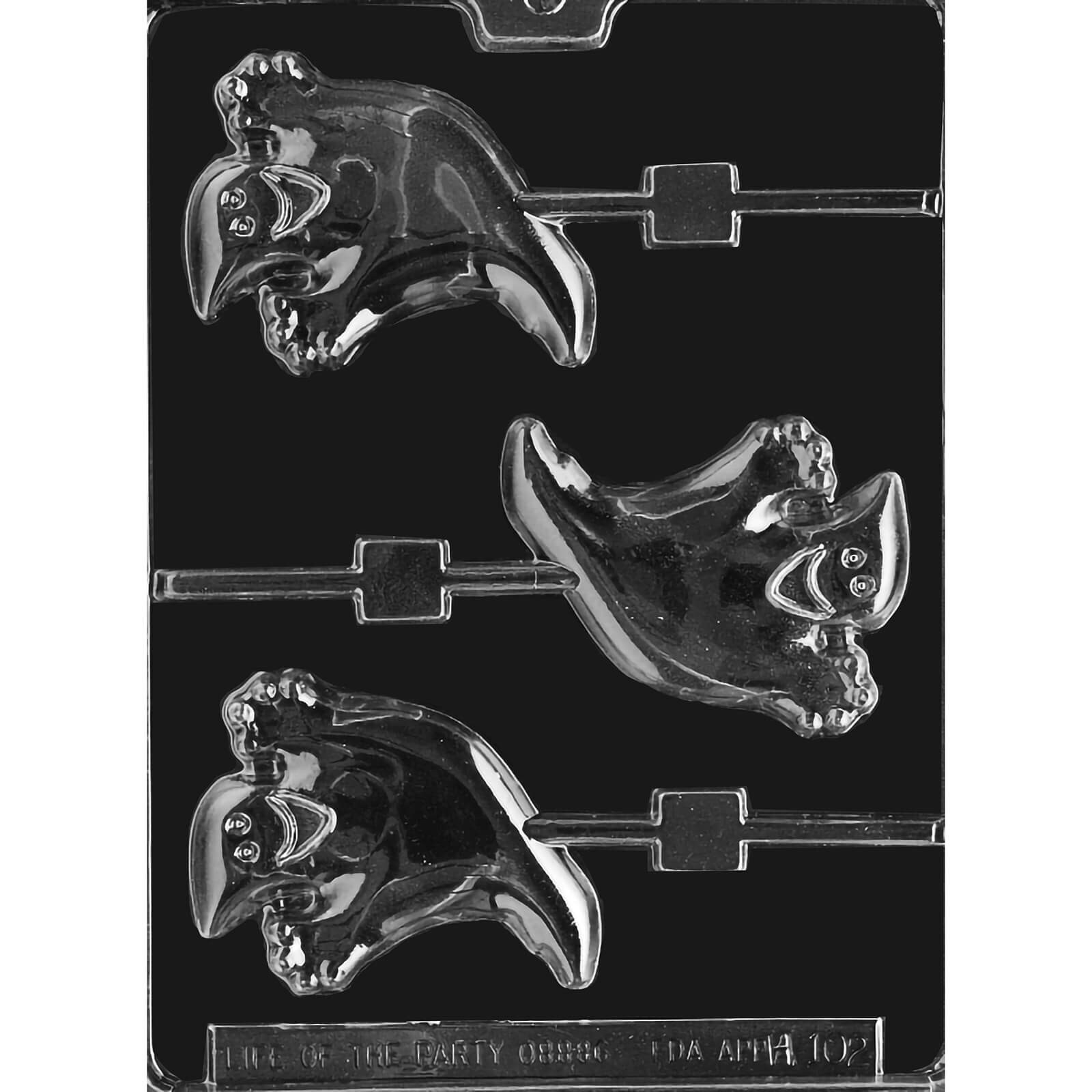 MOLD - HAPPY GHOST LOLLY 3 5/8" X 2 7/8" (3)