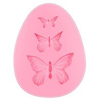 SILICONE BUTTERFLY MOLD 3 SIZES