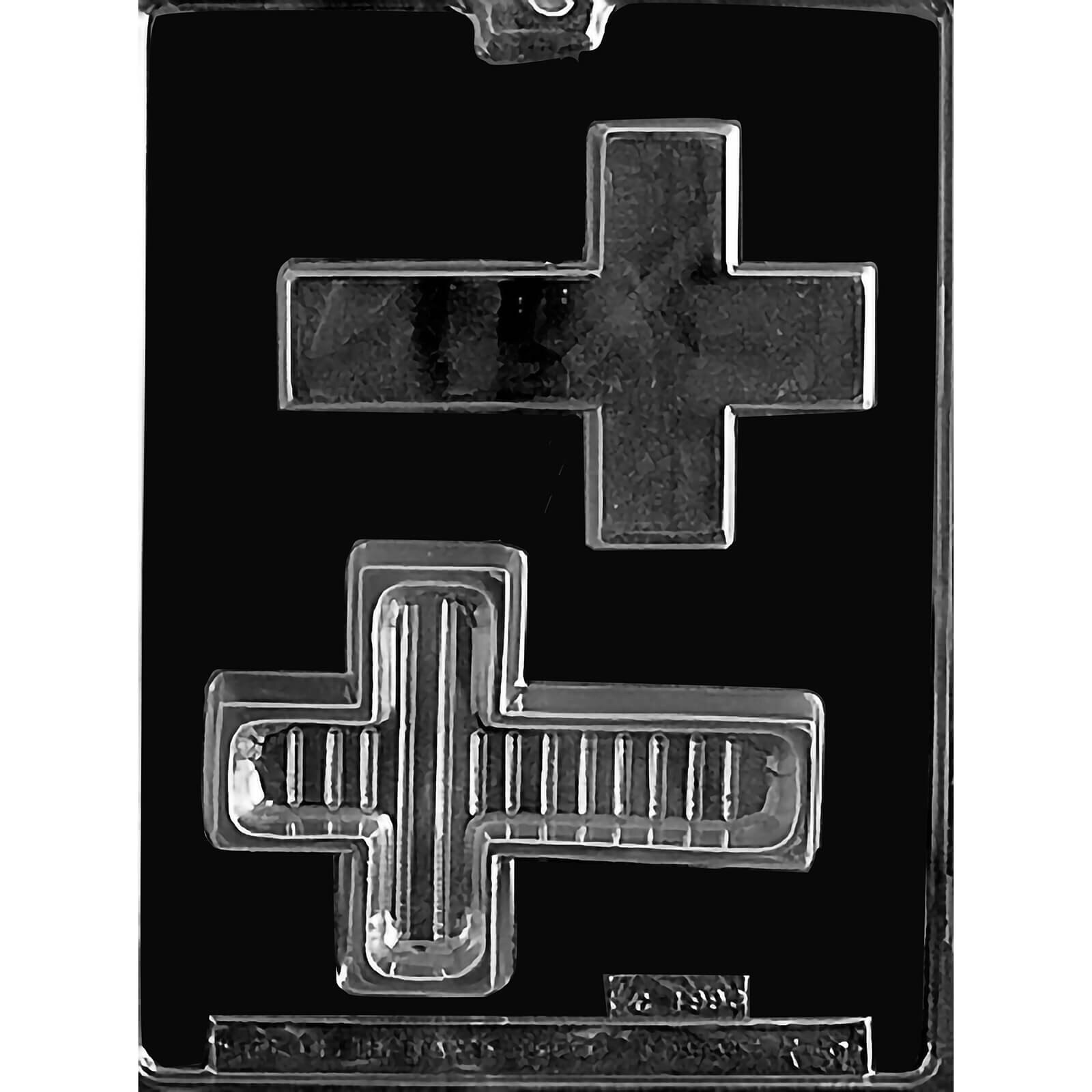 MOLD - CROSS POUR BOX 5 1/2" X 4" (2)