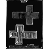 MOLD - CROSS POUR BOX 5 1/2" X 4" (2)