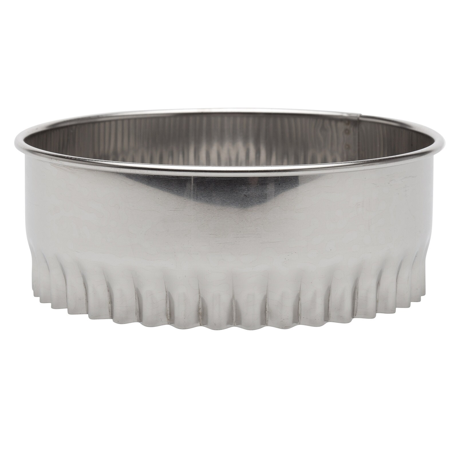 ATECO S/S FLUTED ROUND CUTTER 4.5"