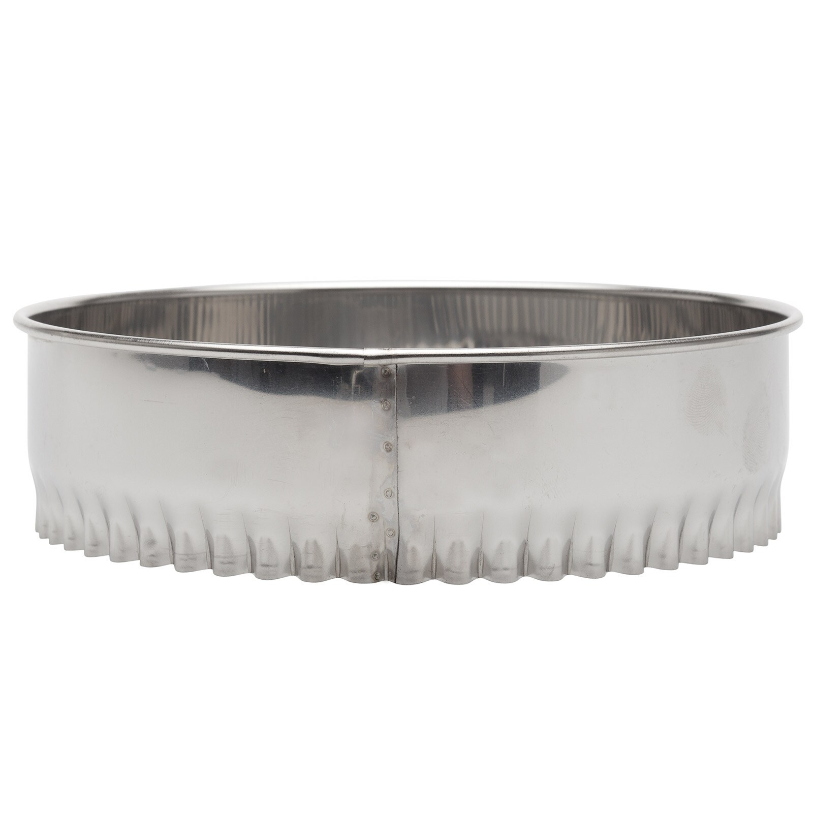 ATECO S/S FLUTED ROUND CUTTER 6"