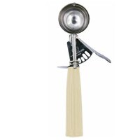SCOOP PORTION DISHER SIZE 10 / 3 3/4 OZ / 2 5/8" IVORY