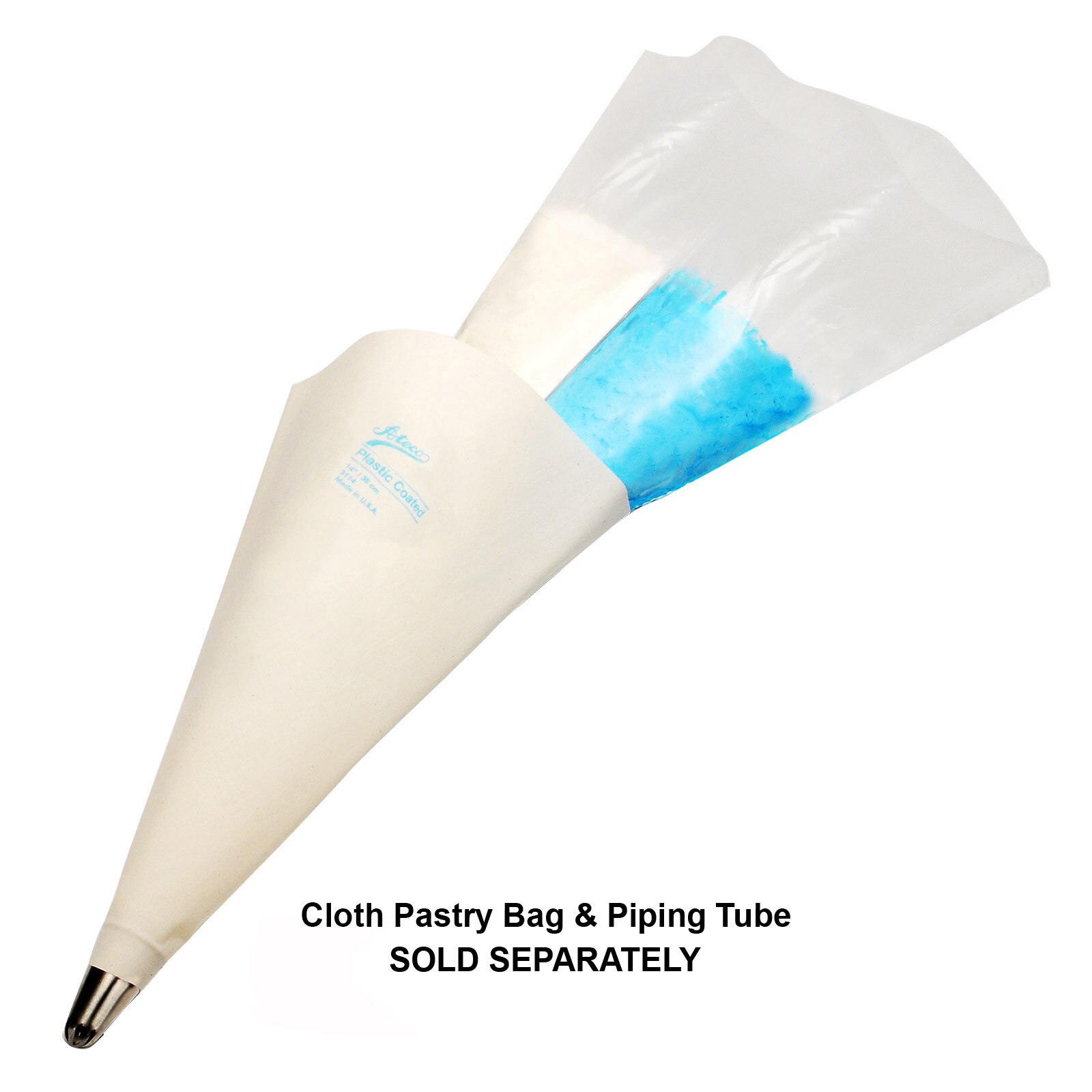 ATECO STRIPER DISPOSABLE PIPING BAG 18" - 10 PC