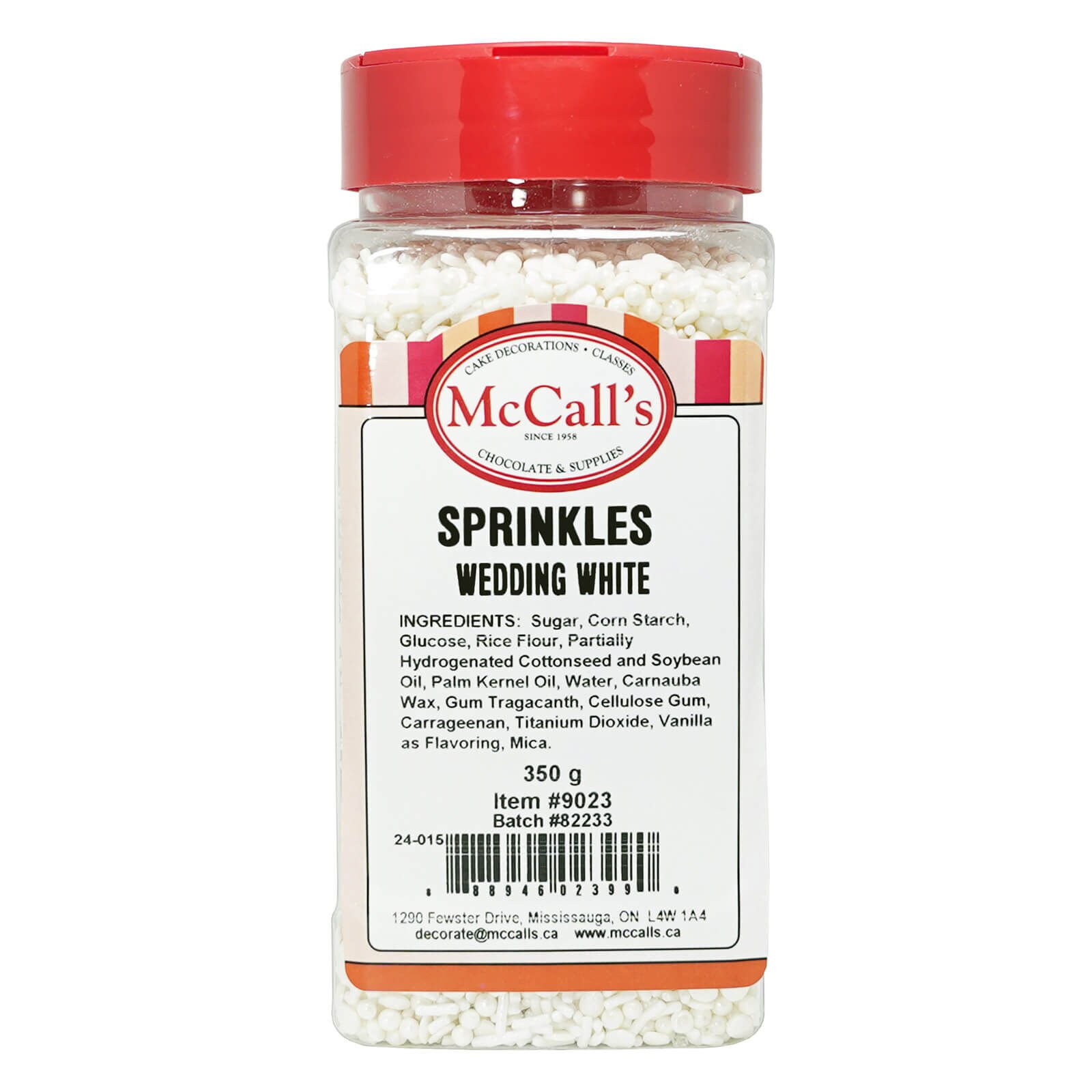 SPRINKLES WEDDING WHITE 350 G