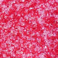 COCKTAIL RIMMING SUGAR RED, PINK & WHITE MIX