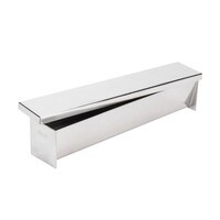 ATECO RECTANGLE MOLD W/FLAT BOTTOM AND COVER 11 3/4"