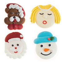 ASSORTED ROYAL CHRISTMAS FACES