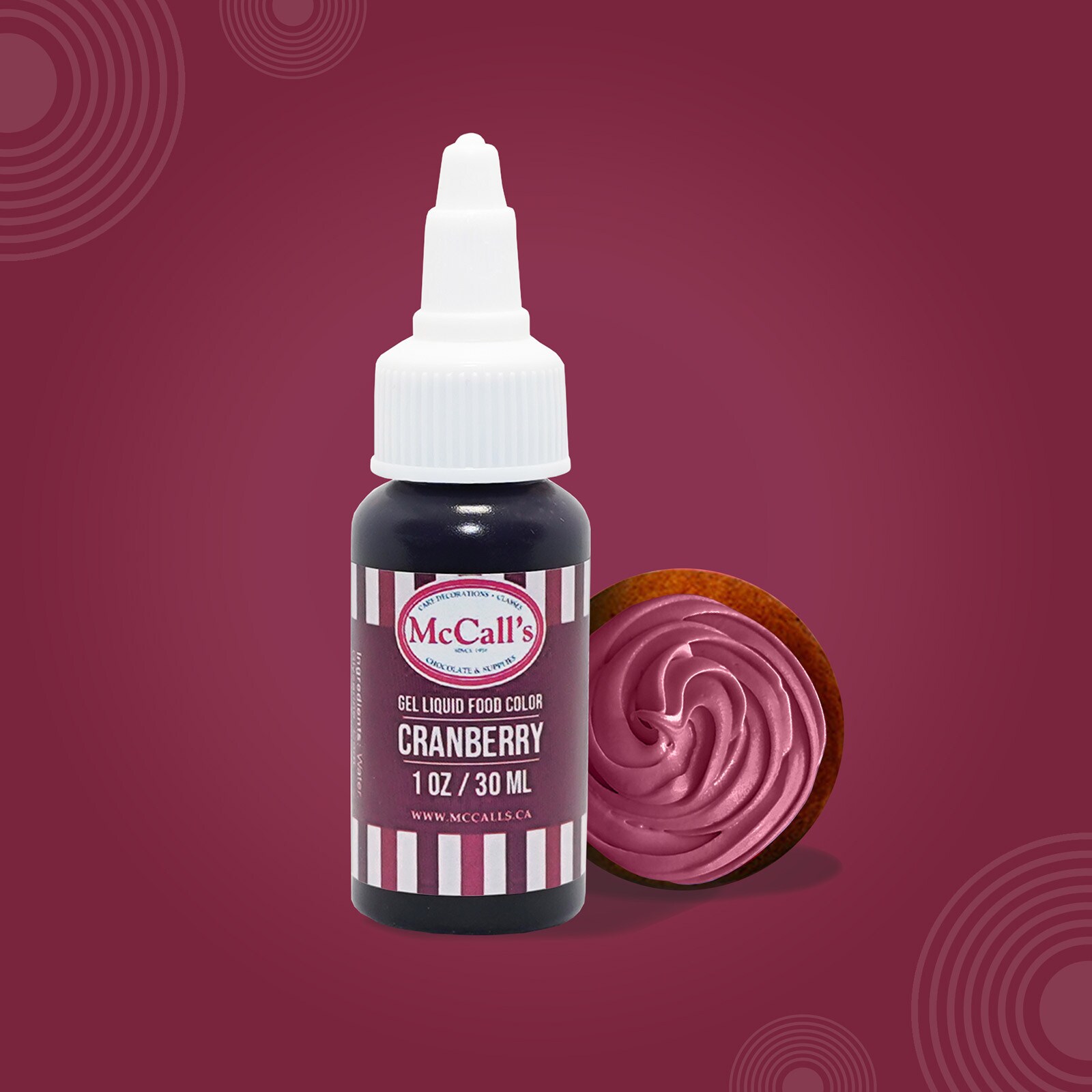 LIQUID GEL GOOD COLOR - CRANBERRY 30 ML / 1 OZ