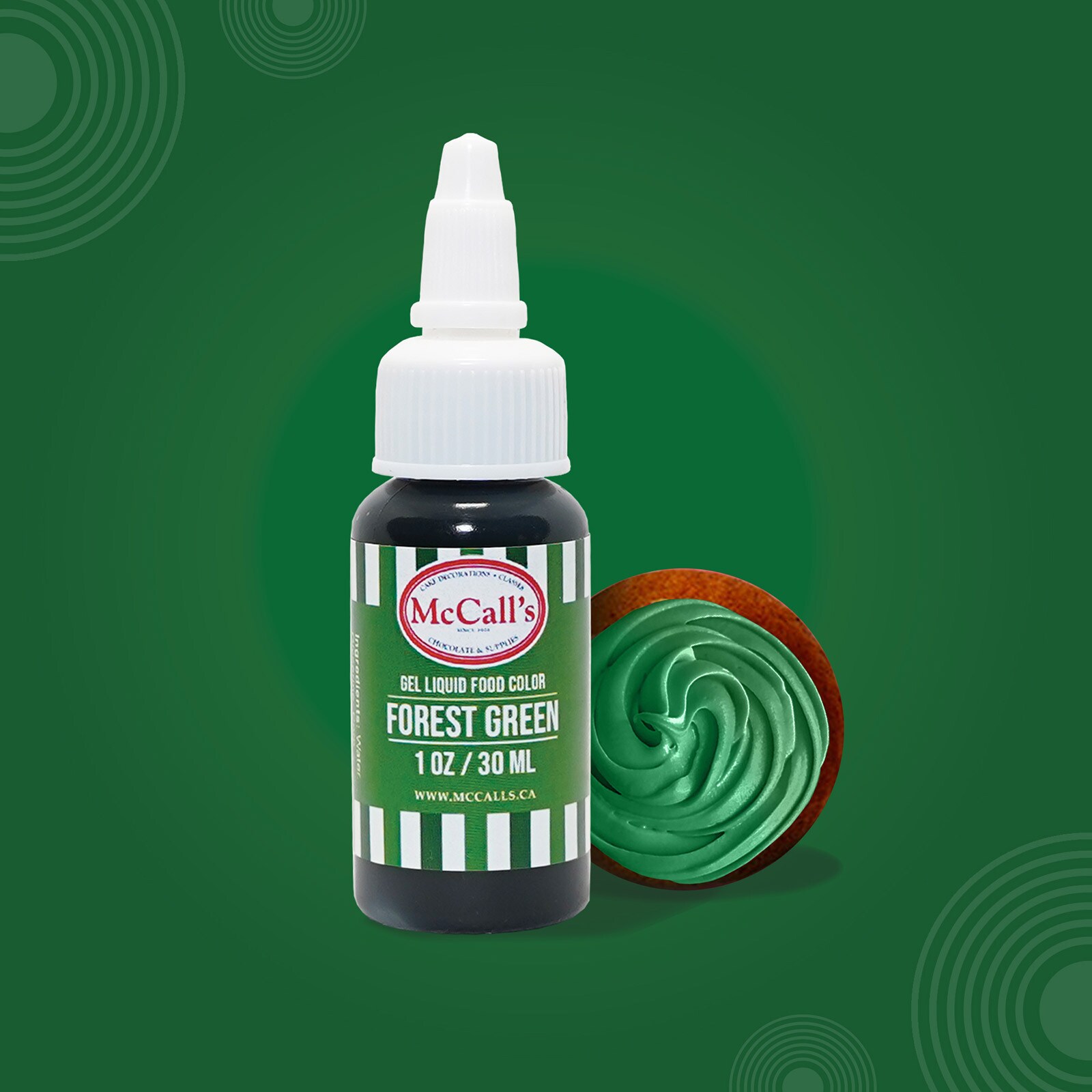 LIQUID GEL GOOD COLOR - FOREST GREEN 30 ML / 1 OZ