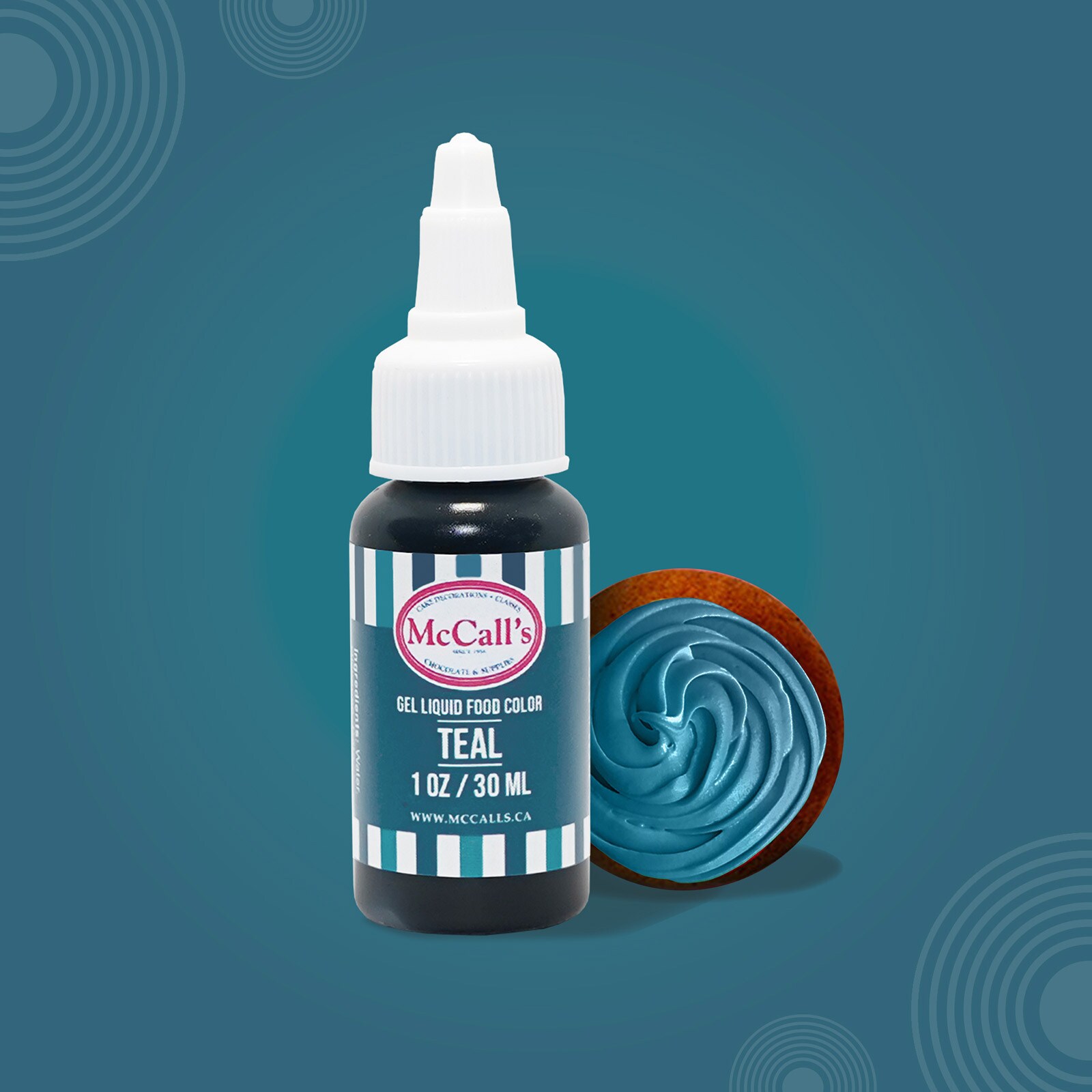 LIQUID GEL GOOD COLOR - TEAL 30 ML / 1 OZ