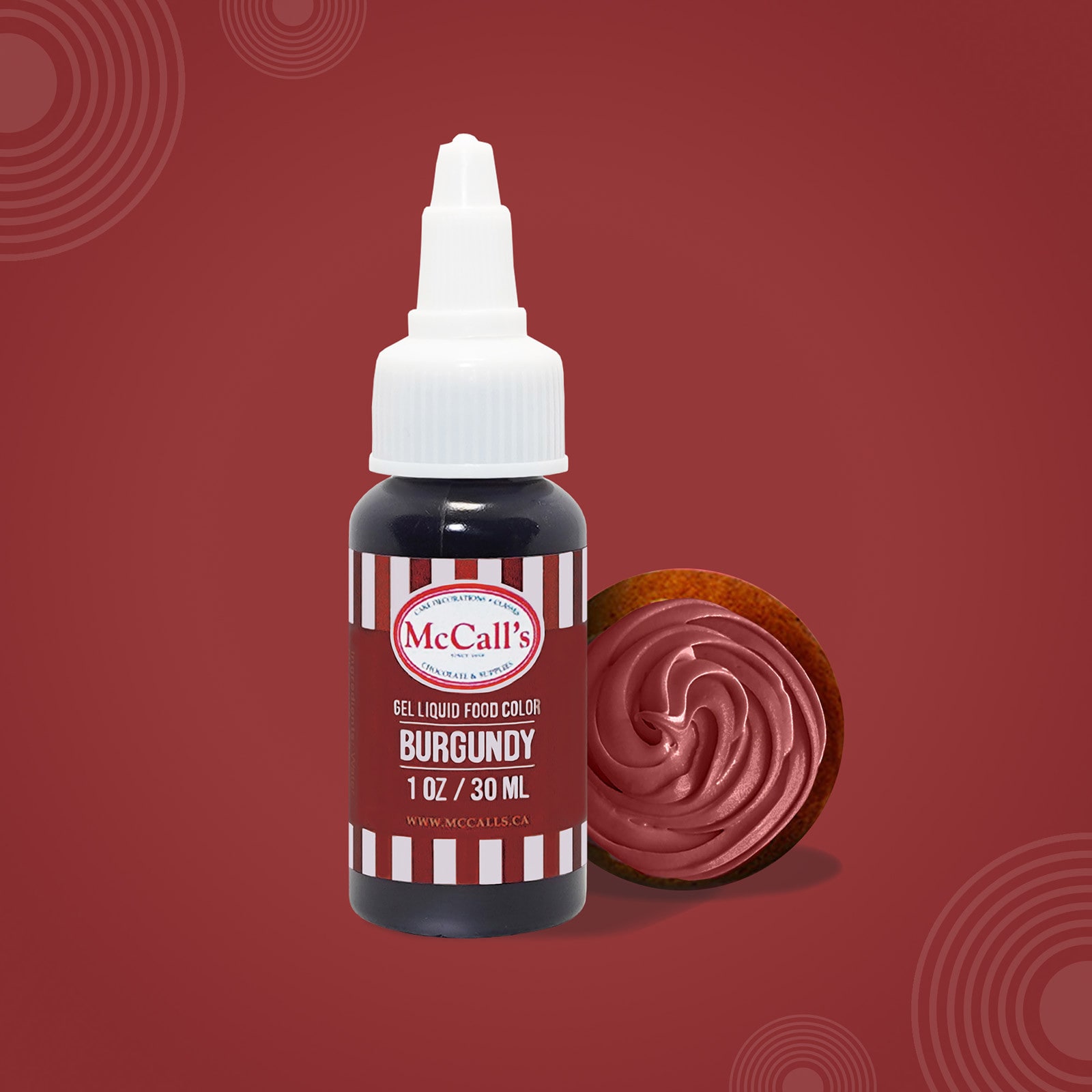 LIQUID GEL GOOD COLOR - BURGUNDY 30 ML / 1 OZ