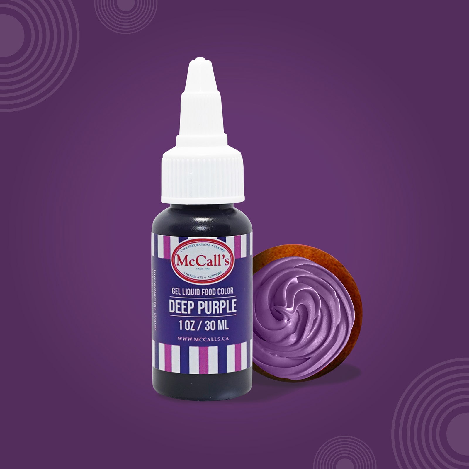 LIQUID GEL GOOD COLOR - DEEP PURPLE 30 ML / 1 OZ