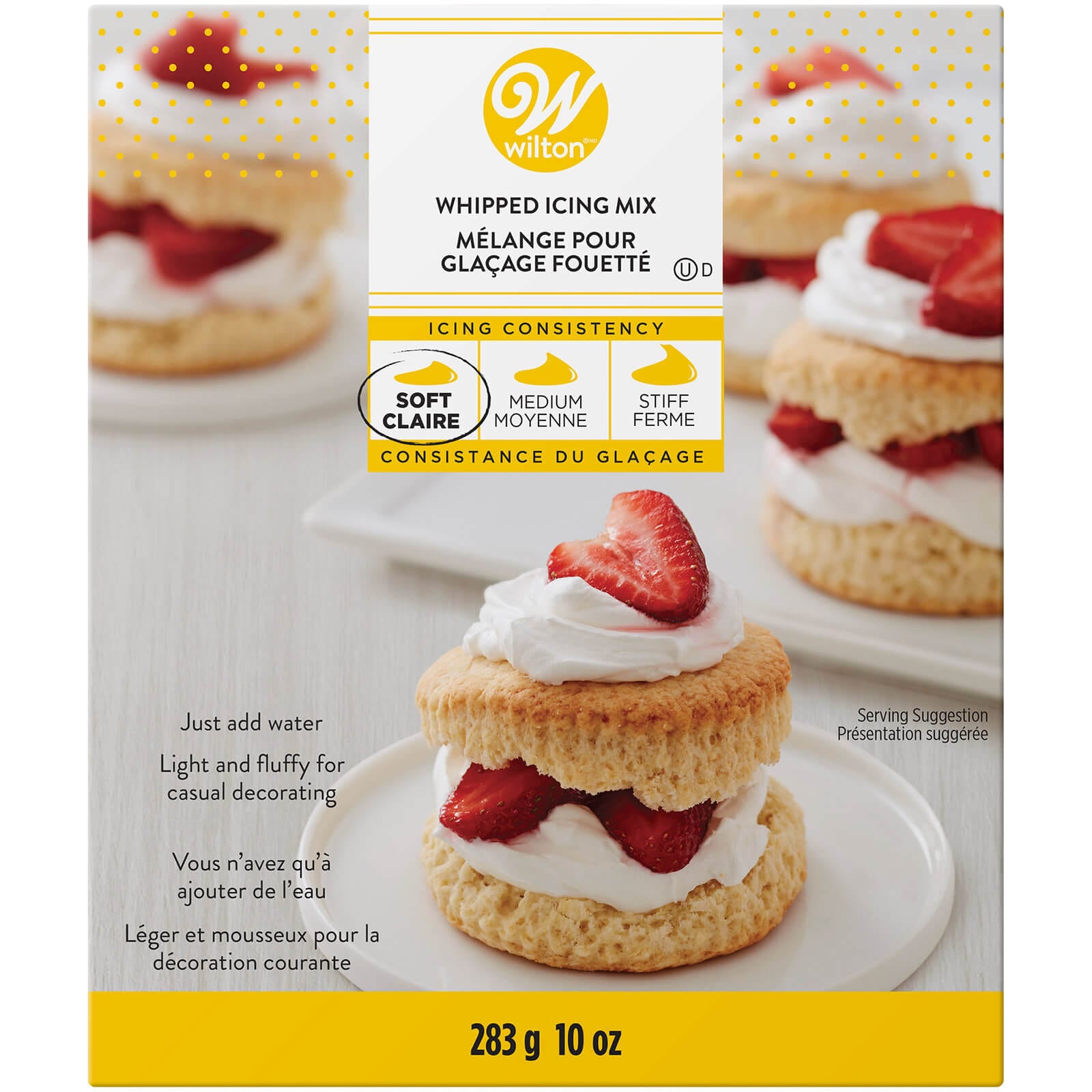 WILTON WHIPPED VANILLA ICING MIX 