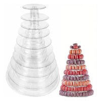 TRANSPARENT 10-TIER MACARON STAND