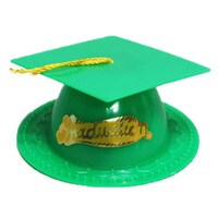 GREEN GRADUATION CAP