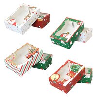 CHRISTMAS COOKIE GIFT BOX ASSORTED 22.5 X 15.5 X 7 CM 4PCS