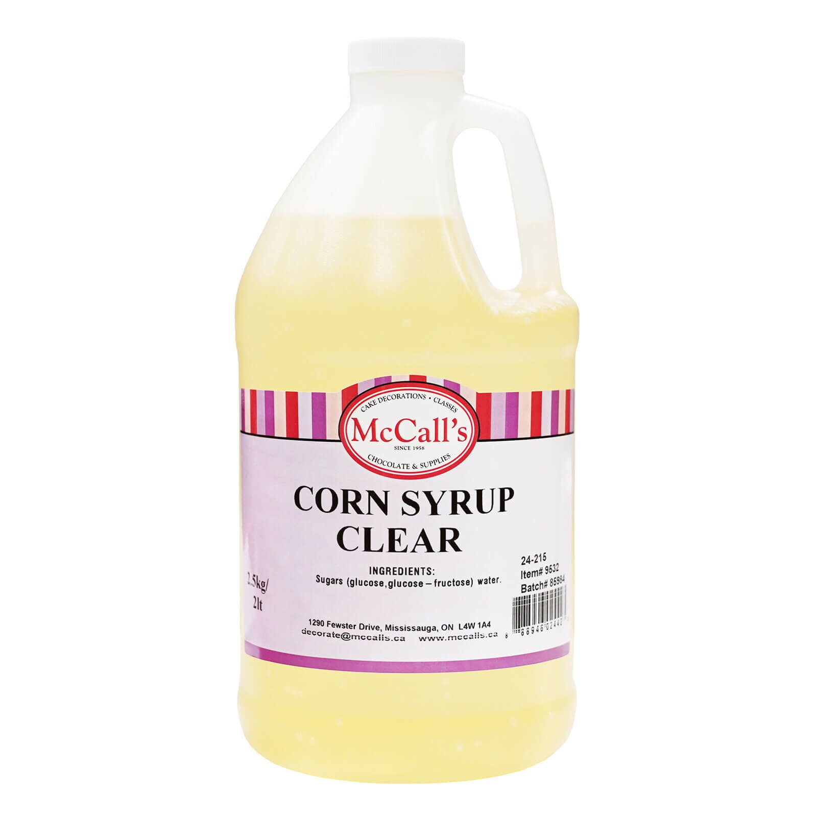 CLEAR CORN SYRUP 2.5 KG / 88 OZ
