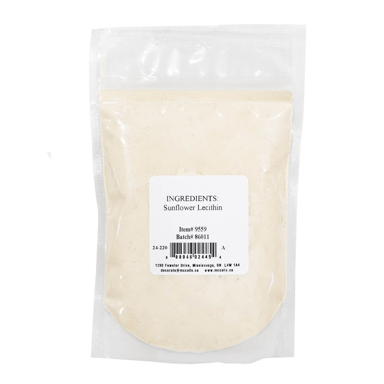 SUNFLOWER LECITHIN POWDER 100 G