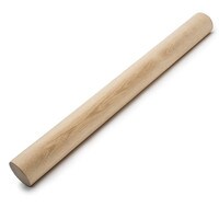 WOOD STRAIGHT ROLLING PIN - 20" / 50.8 CM