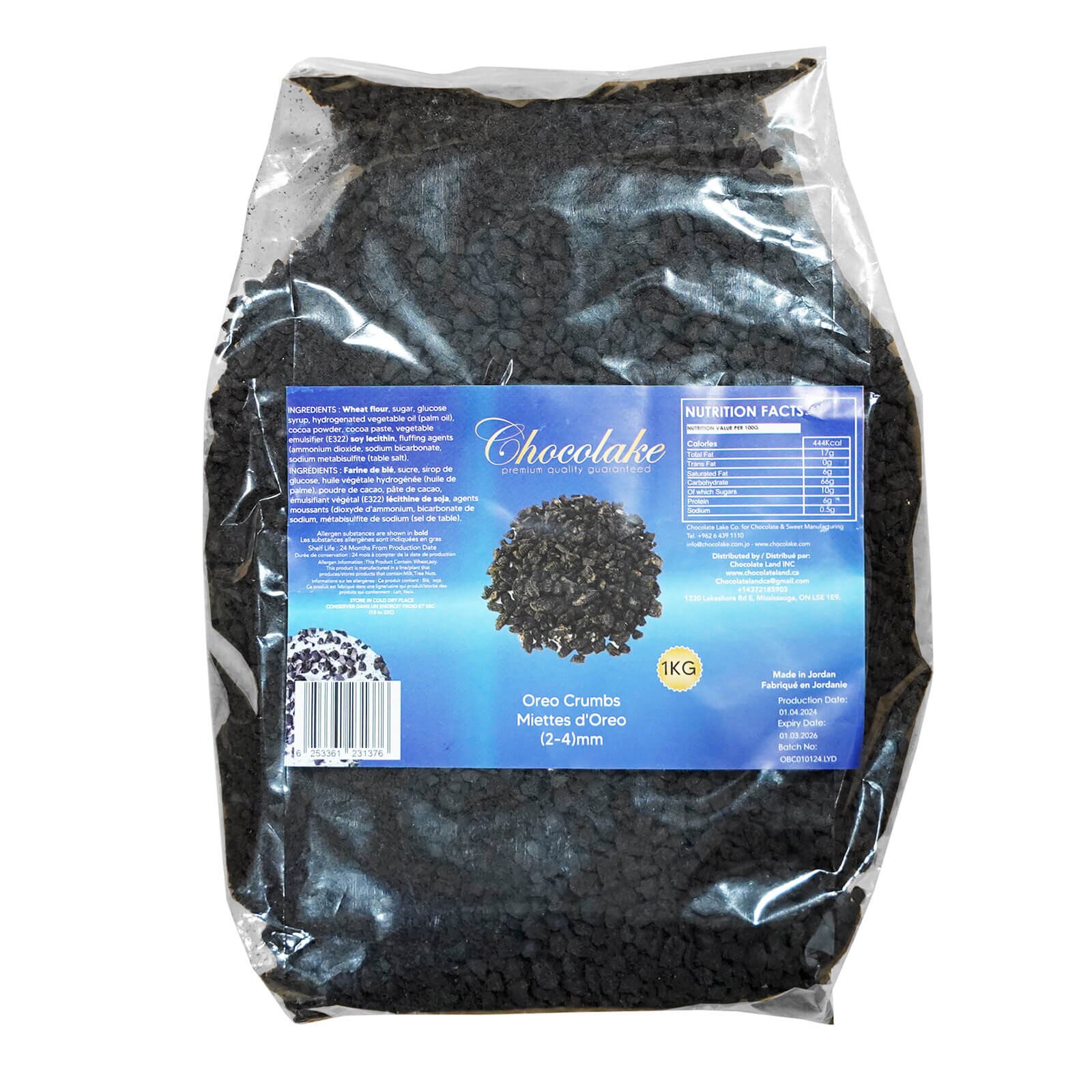 OREO CRUMBLES 1 KG