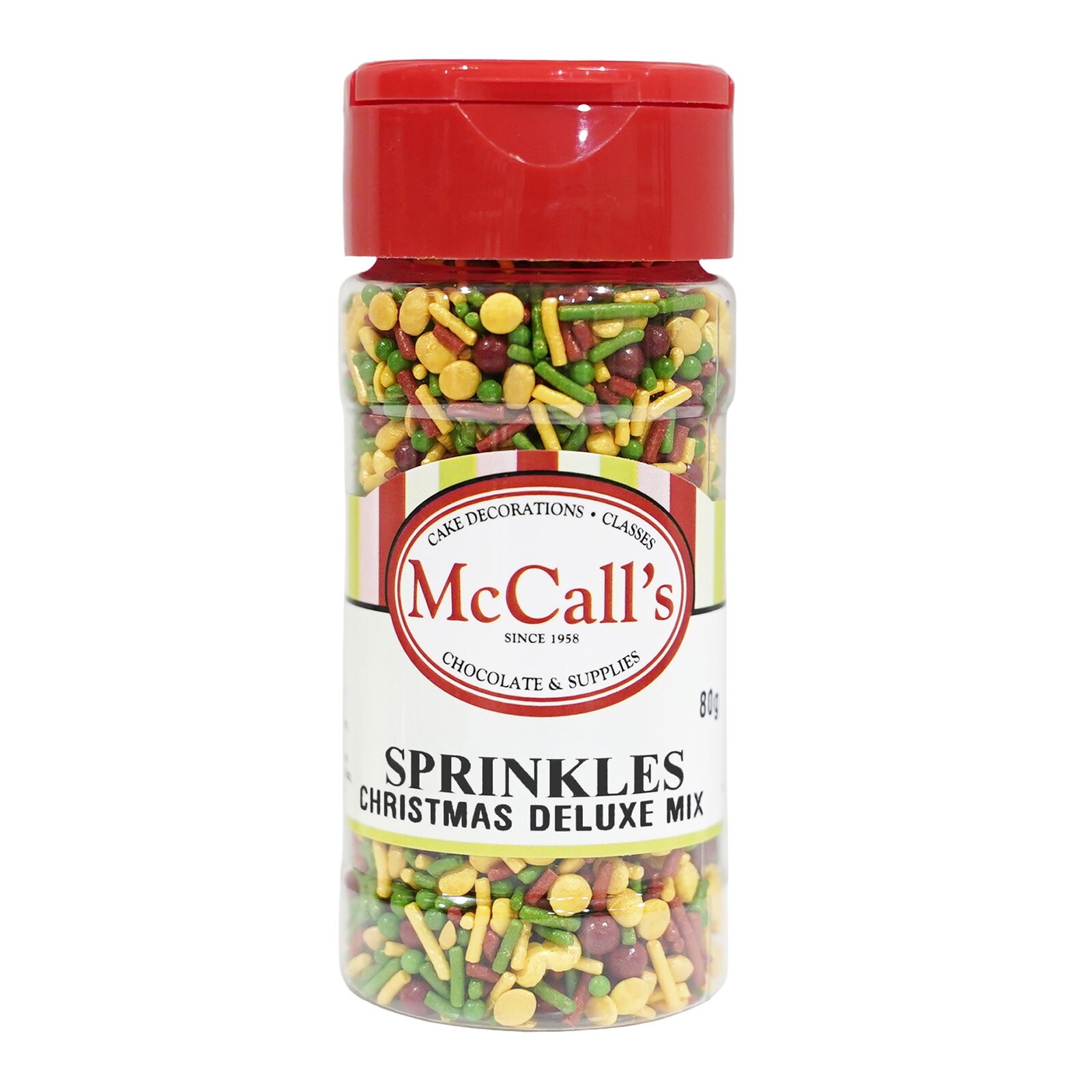 SPRINKLES CHRISTMAS DELUXE MIX  80 G