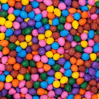 RAINBOW CANDY COATED CHOCOLATE CHIPS  