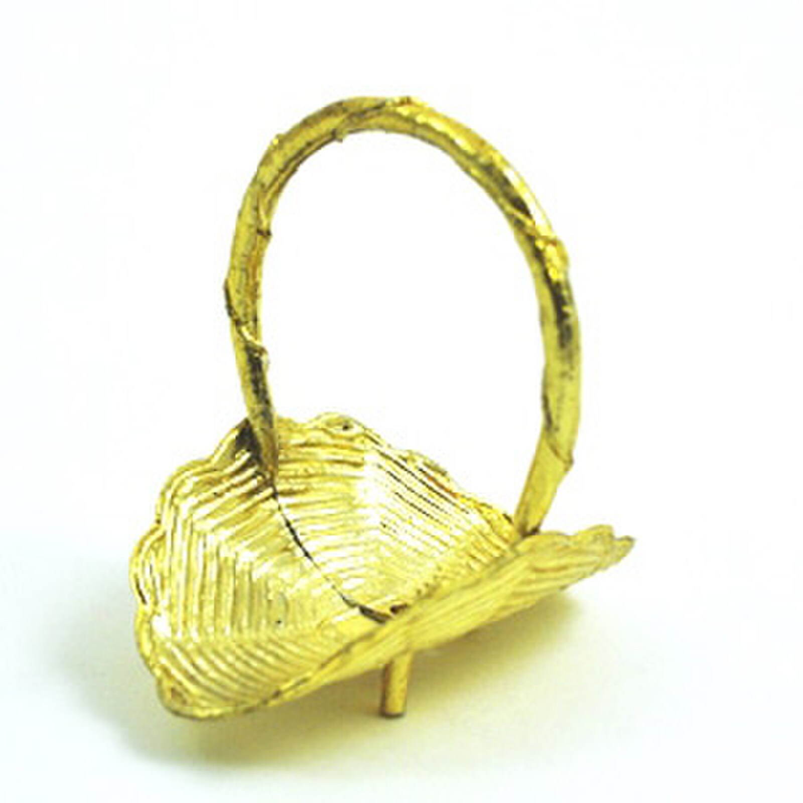 3" GOLD FAVOR BASKET