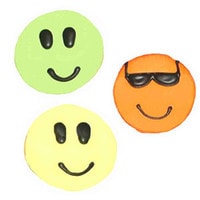 HAPPY FACE COOKIES - 24 PER BOX