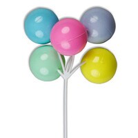 LARGE PASTEL BALLOON CLUSTER 