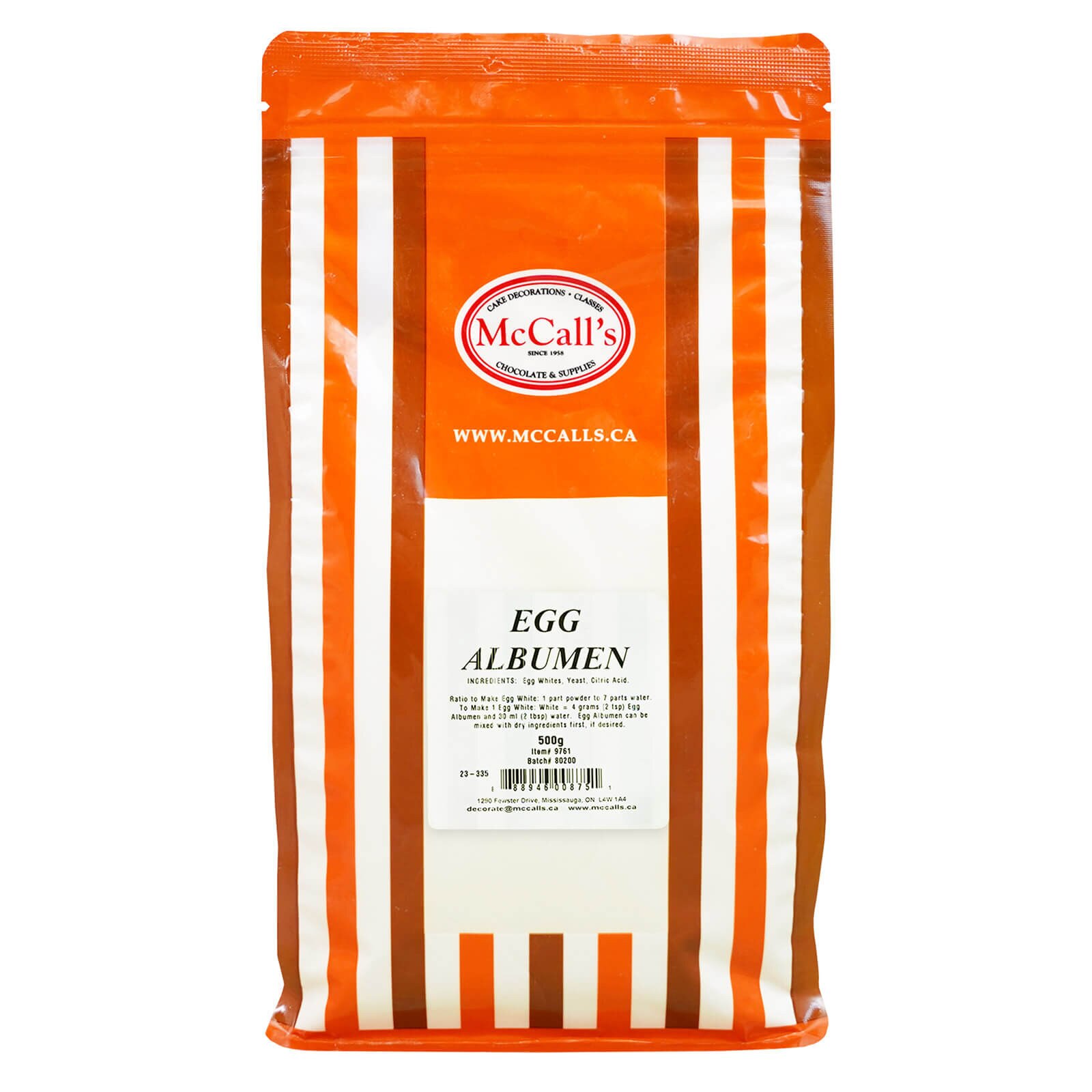 Egg Albumen Dried Egg Whites 500 Grams