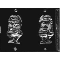 MOLD - 3D WAVING SANTA 4 1/2" (1)