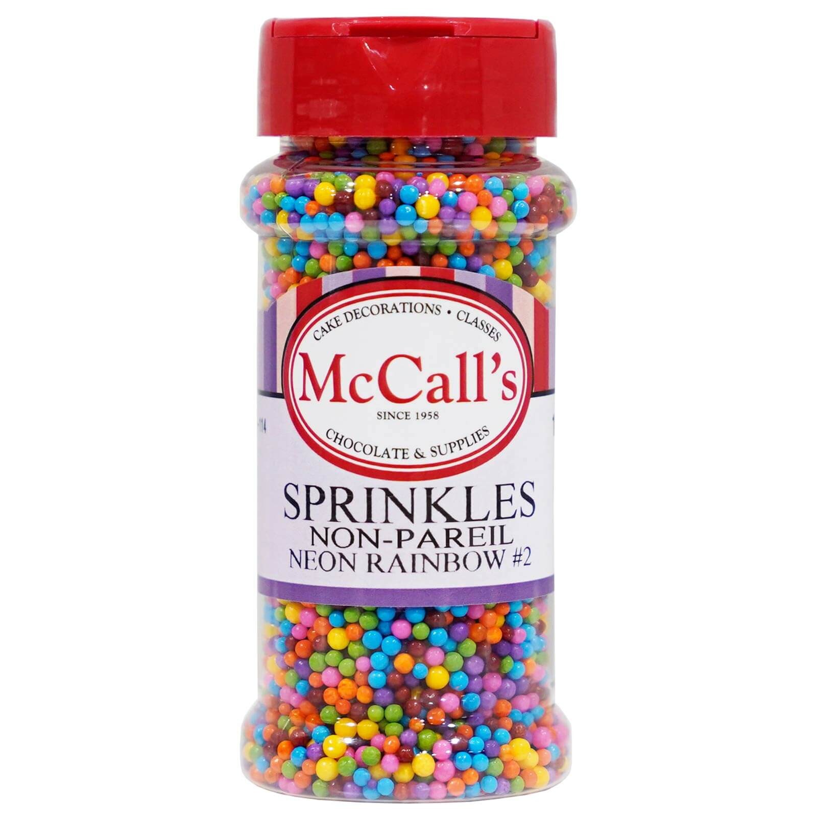 SPRINKLES NON PAREIL NEON RAINBOW #2 100 G