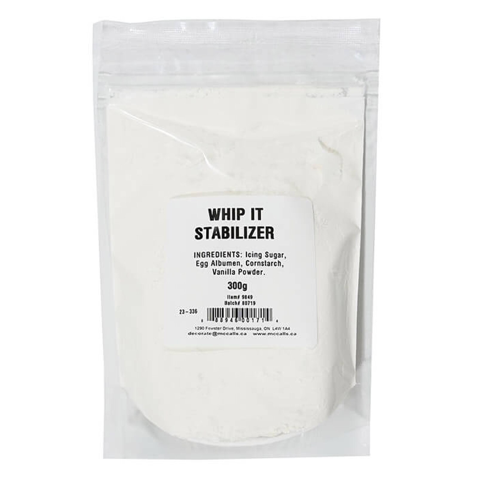 Whip Cream Stabilizer 250 g / 8 oz McCall's