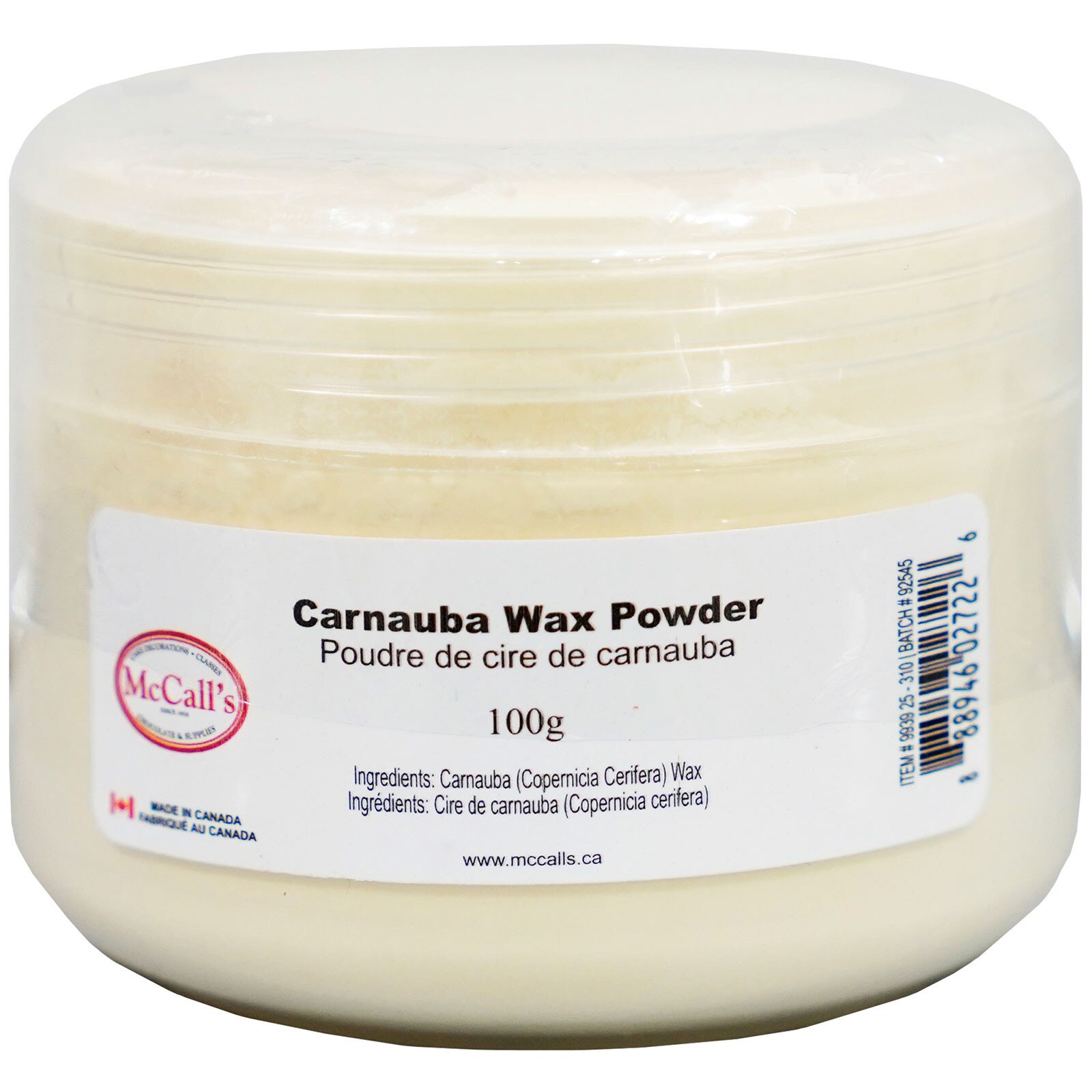 CARNUBA WAX POWDER 100 G