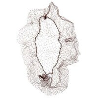 BROWN HAIR NET 12 PC