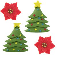 Christmas Icing and Gum Paste Decorations