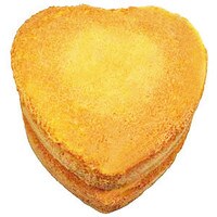 FROZEN WHITE HEART CAKE
