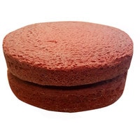 FROZEN ROUND RED VELVET CAKE - 2 LAYERS