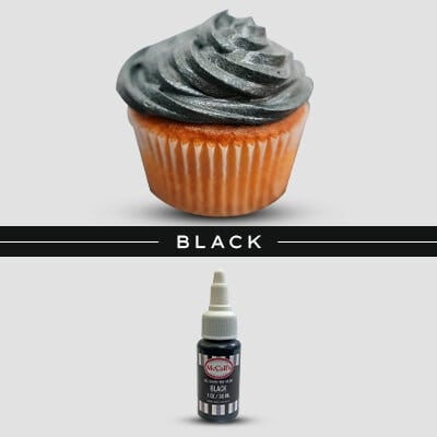 McCall's Black Gel Colour Chart