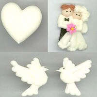 WEDDING THEME ROYAL GUMPASTE FLOWERS
